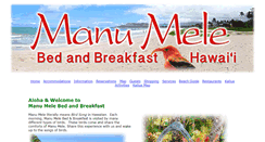 Desktop Screenshot of manumele.net